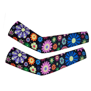 Manchons de Cyclisme Personnalisés Anti-UV Camouflage Compression Rafraîchissants Sublimation Sport Course à Pied Chauffe-bras - Product Image 4