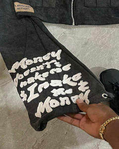 Sudadera Deportiva Unisex de Invierno para Hombre, 100% Algodón, Gruesa, de Alta Calidad, Transpirable, con Estampado - Product Image 5