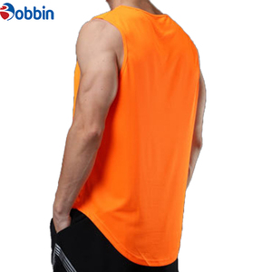 BOBBIN INDUSTRIES Camisetas sin Mangas de Verano para Hombre, Estilo Hip Hop, Tejidas, 100% Algodón, Color Sólido, Tallas Grandes - Product Image 4