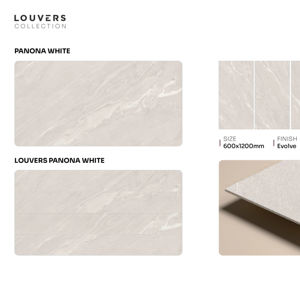 Dalle de porcelaine émaillée brillante de luxe 600x1200mm 60x120cm 24x48 pouces – Solution de carrelage décoratif grand format pour murs et sols - Product Image 1