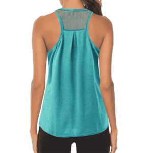 Débardeur sans manches en tricot Spandex/Coton écologique à séchage rapide pour femme, col rond, respirant, style décontracté et sportif, coupe classique - Product Image 5