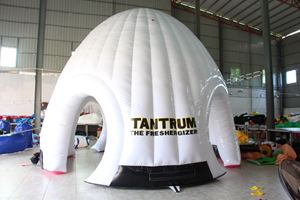 เต็นท์โดมสีขาวแบบเป่าลมสำหรับโฆษณาหรืองานปาร์ตี้ - Product Image 1