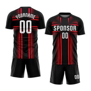 Uniforme de Fútbol Unisex de Manga Corta con Estampado Digital, Transpirable, de Secado Rápido, Ecológico, de Poliéster Reciclado, Personalizado para Verano - Product Image 1