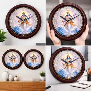 Horloge murale personnalisée en plastique de qualité supérieure, impression numérique pour temple, salle de prière, Nouvel An chinois, Fête des Mères, Remise de diplôme - Product Image 2