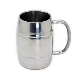 Ensemble de 2 grands gobelets en laiton pour les voyages, le camping, l'utilisation en extérieur, pour la bière et le café - Product Image 6