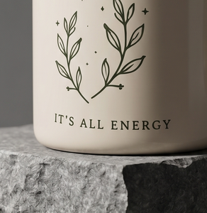 OEM Printed Enamel Coffee Mug Spiritual Moon Phase Theme Cream <b>Iron</b> <b>Travel</b> Drinking Vessel Wholesale Direct Trade Vendor Source - Product Image 5