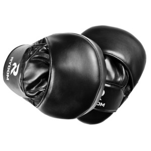 BLAZE FIGHT WEAR Gants de frappe et coussinets de frappe en cuir PU pour l'entraînement aux arts martiaux (Karaté, Jiu-Jitsu) - Product Image 2
