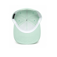 Gorra de Béisbol Verde Menta con Logotipo Personalizado al por Mayor, Gorra Casual Ajustable de 5 Paneles de Algodón, Color Sólido, para Primavera y Verano, Multicolor