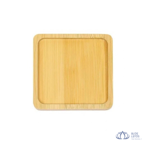 [HOT SELLING] <b>Bamboo</b> Eco-Friendly Coaster Set Round Wooden with Raised Rim <b>Travel</b> Coffee Table <b>Mug</b> Glass Protector Vietnam - Product Image 1