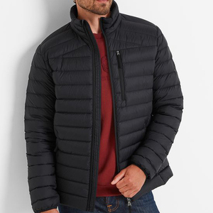 Chaqueta de Plumón Larga para Hombre con Logotipo Personalizado, Abrigo Acolchado Cálido para Invierno - Product Image 1
