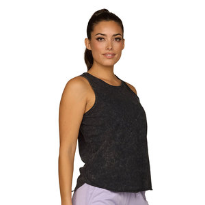 Débardeur dos nageur 100 % coton délavé à l'acide pour femme - Product Image 3