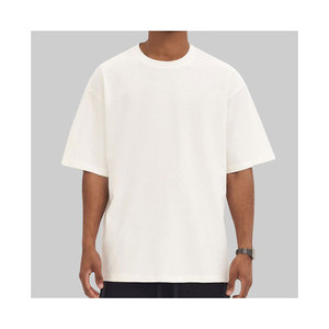 Camiseta de Manga Corta Unisex de Algodón 100% de Alta Calidad al por Mayor, Logotipo Personalizado, Precio Bajo, Cuello Redondo, Transpirable, 240g - Product Image 1