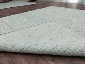 พรมขนสัตว์หนานุ่ม |   พรมปูพื้นขนฟูทำมือจากใยซูแมค |   ลายกราฟิกนามธรรมทันสมัยกันลื่นสำหรับสัตว์เลี้ยง |   ห้องนอนนุ่มสบาย 1 ชิ้น - Product Image 4