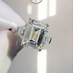 Anillo de Compromiso de Oro Amarillo de 14K con Diamante Cultivado en Laboratorio de 8 Quilates con Certificado IGI, Joyería de Lujo para Novia, Regalo de Boda - Product Image 4