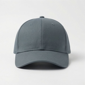 Casquette de baseball unisexe à 6 panneaux, couleur unie, en sergé de coton ajusté, chapeau décontracté pour adultes 58-60CM, à porter en toutes saisons - Product Image 1