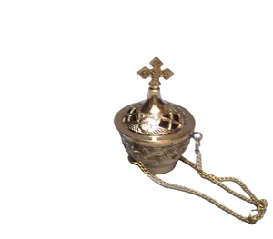 Quemador de incienso de latón colgante, quemador de incienso hecho a mano, con pulido, Aroma para habitación - Product Image 5