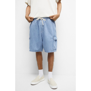 Nouveau style streetwear 2025 – Short en jean décontracté pour homme, coupe unie, coupe-vent, écologique, respirant, séchage rapide – Vente en gros - Product Image 5