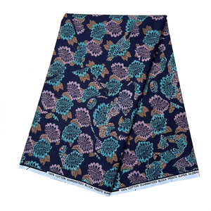 Tissu africain en coton imprimé wax de qualité supérieure pour la mode, les mariages et les événements – Vente en gros, OEM, ODM, directement de l'usine - Product Image 1