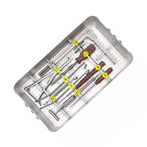 Sistema de tornillos pediculares espinales ortopédicos posteriores toracales, sistema de placa toracolumbar, instrumento para columna vertebral, manual de DENTAVEX - Product Image 5