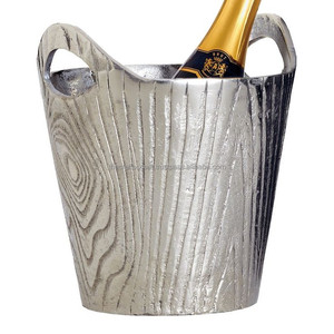 Wholesale Customized <b>Gold</b> Stainless Steel Classic Metal Round <b>Ice</b> <b>Bucket</b> Lid 3L Capacity Eco-Friendly Camping Beverage Container - Product Image 1