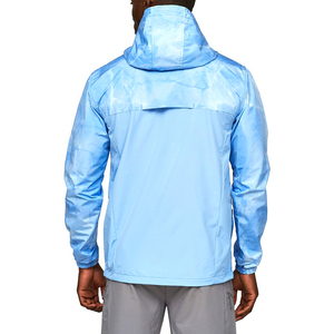 <b>Men's</b> 100% Polyester <b>Canvas</b> Windproof Quick Dry Breathable Casual Outdoor Sports Lightweight Color Blocking Rain <b>Jacket</b> Hood - Product Image 2
