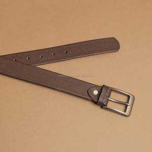 Wholesale Fashion High Quality Copper Pin Buckle Full Grain Genuine Leather 35mm Waterproof Durable Casual <b>Belt</b> for <b>Men</b> - Product Image 2