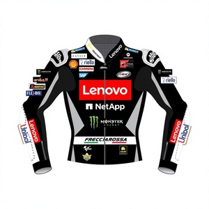 Francesco Bagnaia Rucati MotoCP Mens Leather 2026 <b>Racing</b> <b>Jacket</b>/Chaquetta Made To Measure Motorbike Riding Gear with CE Level 2 - Product Image 1