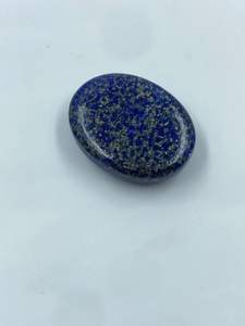 Piedra Preciosa Natural de Lapislázuli Azul, Corte Ovalado, 65.85 Quilates, 22x30mm, para la Elaboración de Collares - Product Image 2