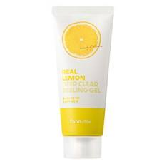 Farmstay Real Lemon Deep Clear Peeling Gel 100ml Detergente Infuso di Vitamina C Sconto 1 pezzo - Product Image 1