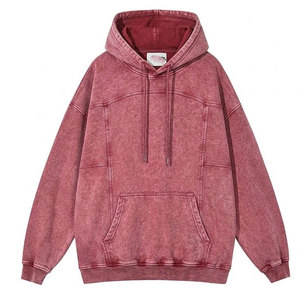 Sudaderas con capucha de diseño acid wash para hombre, tela cómoda, perfectas para ropa urbana, atuendos casuales y el estilo de vida diario. - Product Image 1
