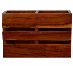 <b>High</b> Demand <b>Kitchen</b> Ware Wood Cutlery Holder <b>Table</b> Decorative Box Accessory - Product Image 2