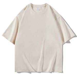 T-shirt blanc unisexe personnalisable de haute qualité, 240 GSM, 100 % coton, coupe oversize, épaules tombantes, respirant, à manches courtes - Product Image 2