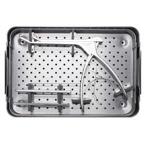 Kit de fixation traumatique de qualité hospitalière, 9 pièces, avec plaques orthopédiques et instruments chirurgicaux, manuel, réutilisable, CCC par Dentavex - Product Image 3