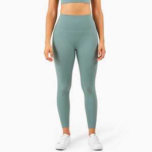 Pantalones de Yoga para Mujer al por Mayor, Diseño Nuevo de Fábrica, con Bolsillos, Logotipo Personalizado, Leggings Elásticos de Secado Rápido, Cintura Alta para Damas - Product Image 3