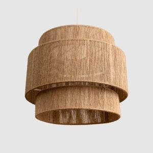 Lámpara Colgante de Yute Hecha a Mano, Ecológica, de Cuerda Tejida, Estilo Boho Rústico, para Decoración de Restaurantes, Hoteles y Hogares - Product Image 2