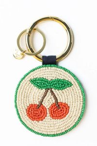 Porte-clés brodé de perles de rocaille fait main, style classique coloré, durable et personnalisé, nouveau style 2026 pour les occasions, Craftera Exports - Product Image 3