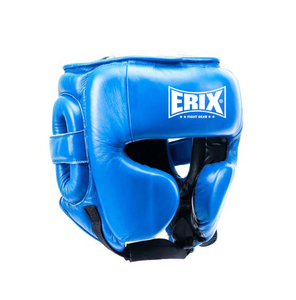 Protector de Cabeza Abierto Personalizado para MMA, Casco de Sparring Ajustable de Cuero, Equipo de Protección Ligero para Entrenamiento - Product Image 1