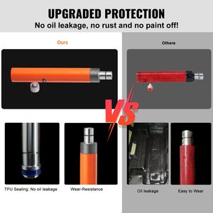 Kit Porta Power da 4 tonnellate con martinetto idraulico portatile, tubo dell'olio da 3,9 piedi/1,2 m e custodia per riparazione telai auto - Product Image 3