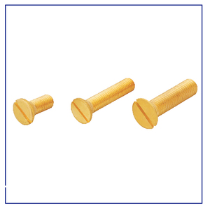 Vis à tête fraisée en laiton pour systèmes d'agrandissement électrique et protection contre la foudre – Composant de liaison et quincaillerie - Product Image 4