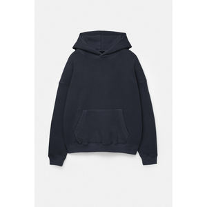 Nouveau style automne – Sweat à capuche oversize en molleton épais 100 % coton avec bretelles, pour homme – Chaleur supérieure, style urbain - Product Image 3
