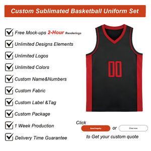 Uniformes Deportivos de Baloncesto Transpirables de Secado Rápido para Verano, Diseño de Impresión Digital Personalizada, Venta al Por Mayor - Product Image 4