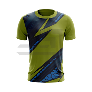 T-shirts imprimés Raphc, coupe classique, en Spandex/Polyester, décontractés, avec logo frontal, tricotés, épais, à manches courtes, style Normcore minimaliste - Product Image 1