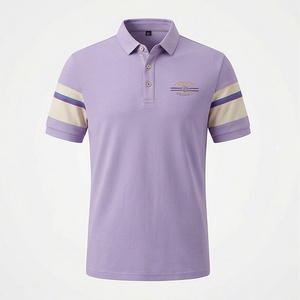 เสื้อโปโลผู้ชายไซส์ใหญ่แบบนุ่มพิเศษ ออกแบบพิมพ์โลโก้ได้ตามต้องการ เสื้อเปล่าแขนสั้นสำหรับทุกเพศทุกวัย เสื้อผ้าสีตามสั่ง - Product Image 1