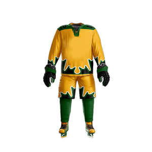 Uniforme de Hockey sur Glace Professionnel Personnalisé 2026 Respirant 100% Polyester Impression Numérique Sans Couture Léger - Product Image 3