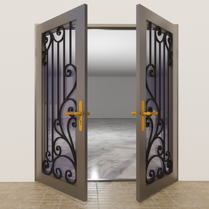 Estilos de Puertas de Hierro Personalizadas y Puertas de Acero Duraderas: Puertas Metálicas Premium Diseñadas para una Protección Óptima del Hogar en Villas - Product Image 4
