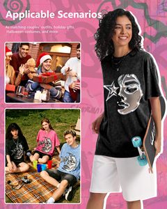 เสื้อยืดโอเวอร์ไซส์ผ้าวาฟเฟิลย้อมสีแบบแอซิดวอชสำหรับผู้ชายจาก DENMIN APPARELS ผ้าฝ้าย 100% น้ำหนัก 220 กรัม ระบายอากาศได้ดี เหมาะสำหรับฤดูร้อน สีพื้น - Product Image 4