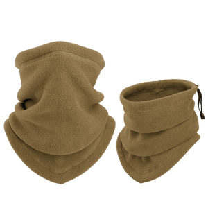 OEM ODM 100% Polyester Adjustable Unisex Winter Polar Fleece <b>Neck</b> <b>Warmer</b> Custom Color Logo Available - Product Image 2