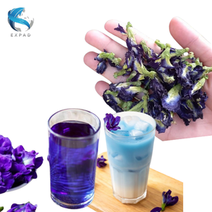 Fleurs de pois papillon séchées, pétales bleus naturels pour les salons de thé, décoration de boissons, mélange de thés, approvisionnement en vrac direct du Vietnam, utilisation en gros. - Product Image 4