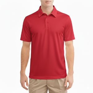 Polo pour homme, style streetwear, coupe ajustée, coton, décontracté, élégant, tendance, haut de mode pour tous les jours - Product Image 1