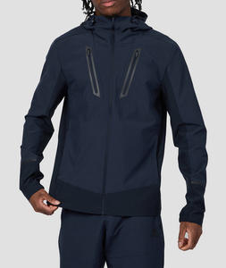 Trajes Deportivos Personalizados al por Mayor para Hombre, Conjuntos de Chándal para Correr, Pantalones de Entrenamiento con Cremallera, Chaqueta Cortavientos de Nailon, Forro Polar de Secado Rápido - Product Image 1